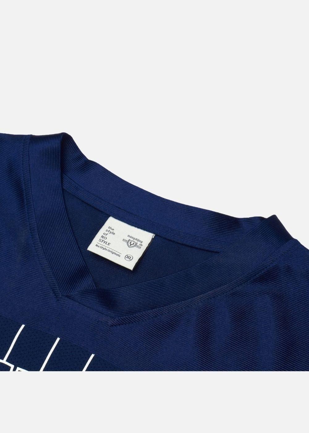 Áo Thun Jersey Thoáng Mát No Style M134 Xanh Dương Đậm - YaMe.vn