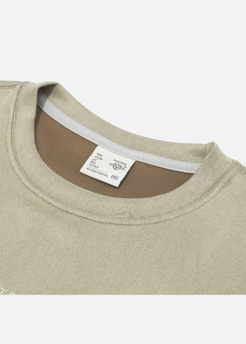 Áo Thun Suede Mềm Mịn The Weekend 014 Rêu Xám - YaMe.vn