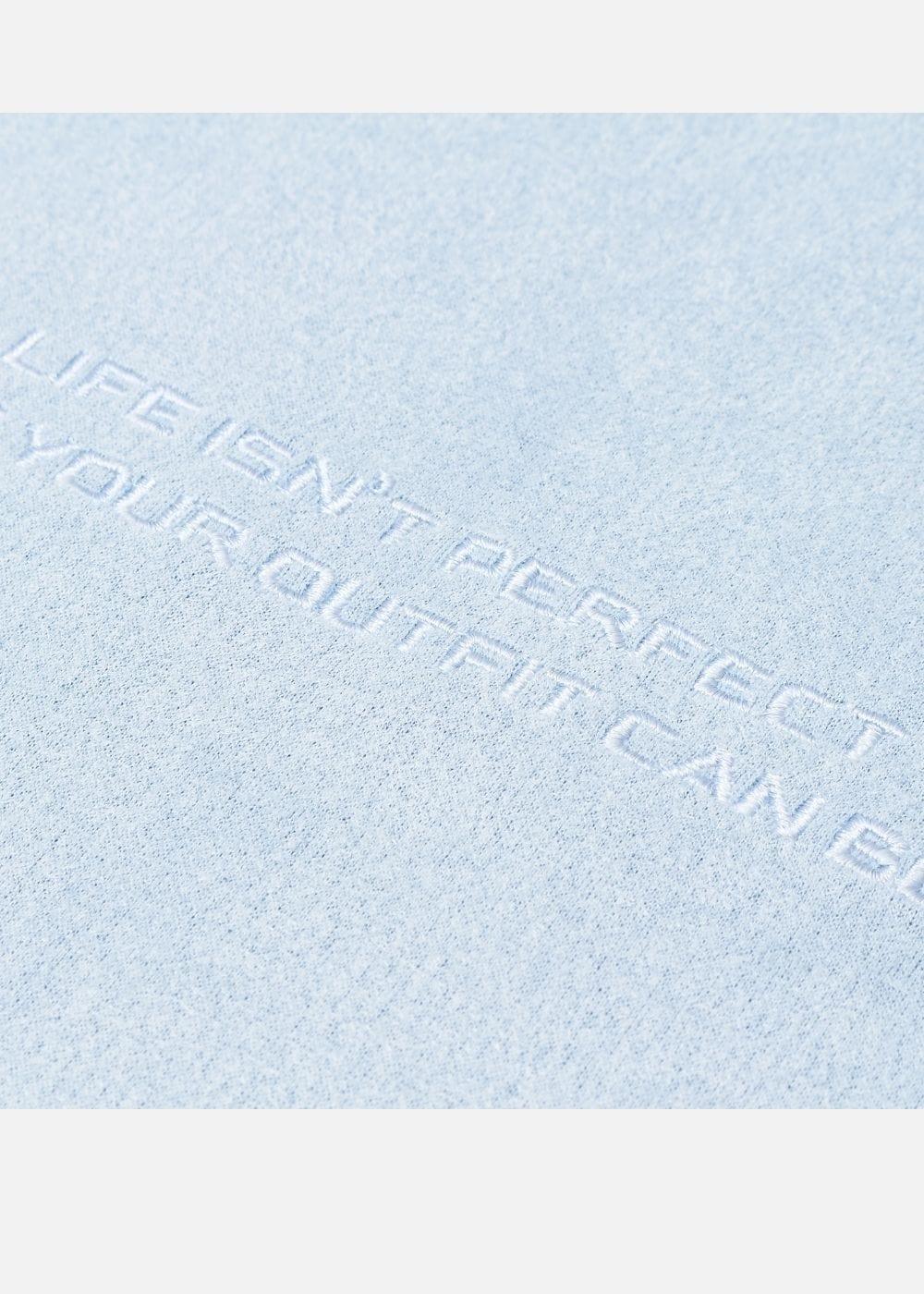 Áo Thun Suede Mềm Mịn The Weekend 014 Xanh Dương Nhạt - YaMe.vn