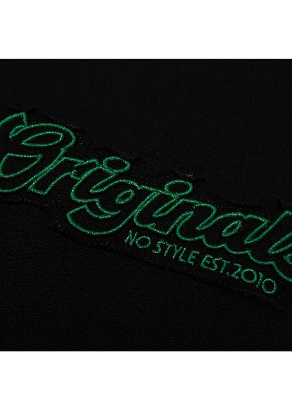 Áo Thun Sweater Cotton Co Giãn No Style M19 Đen - YaMe.vn