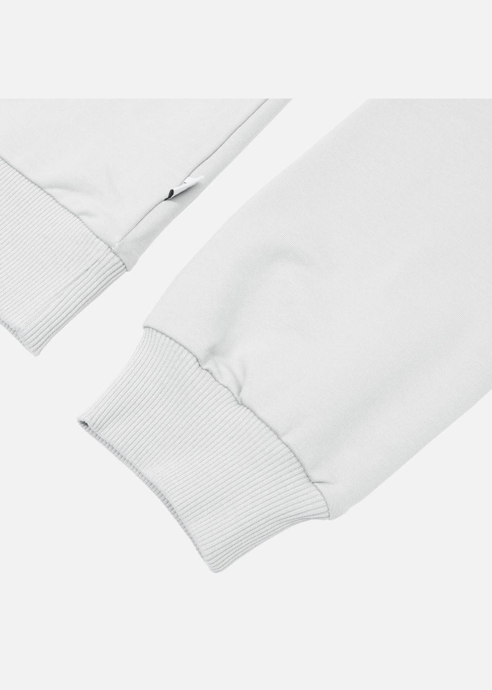 Áo Thun Sweater Cotton Co Giãn No Style M19 Xám Nhạt - YaMe.vn