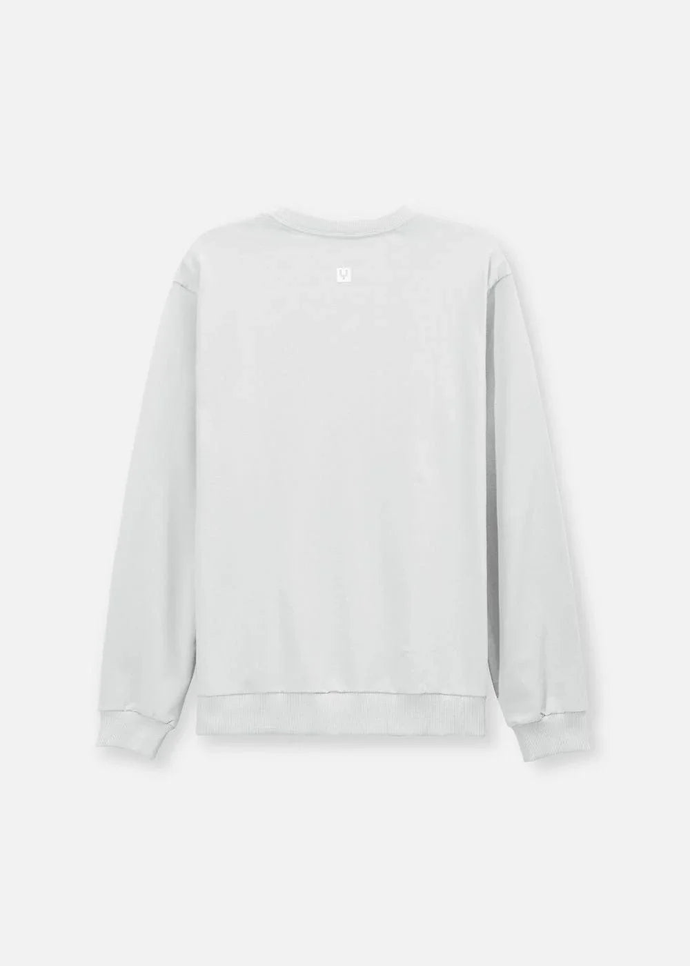 Áo Thun Sweater Cotton Co Giãn No Style M19 Xám Nhạt - YaMe.vn