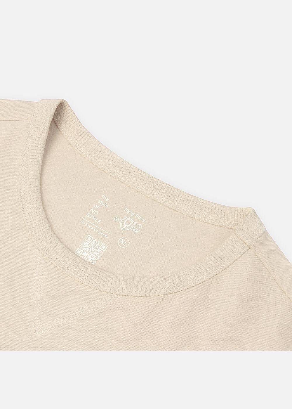 Áo Thun Sweater Cotton Giữ Ấm No Style M20 Be - YaMe.vn