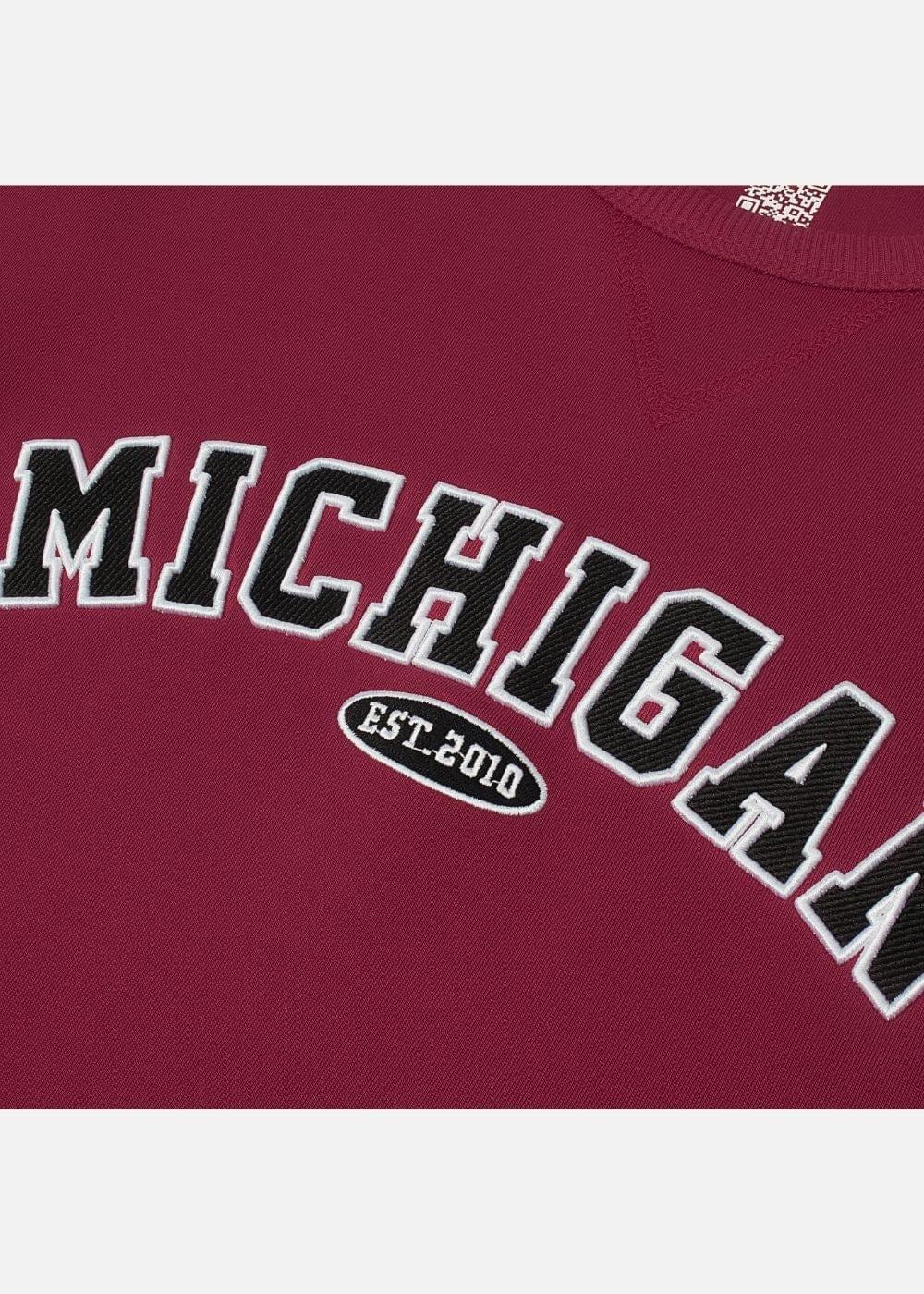 Áo Thun Sweater Cotton Giữ Ấm No Style M20 Đỏ Đậm - YaMe.vn