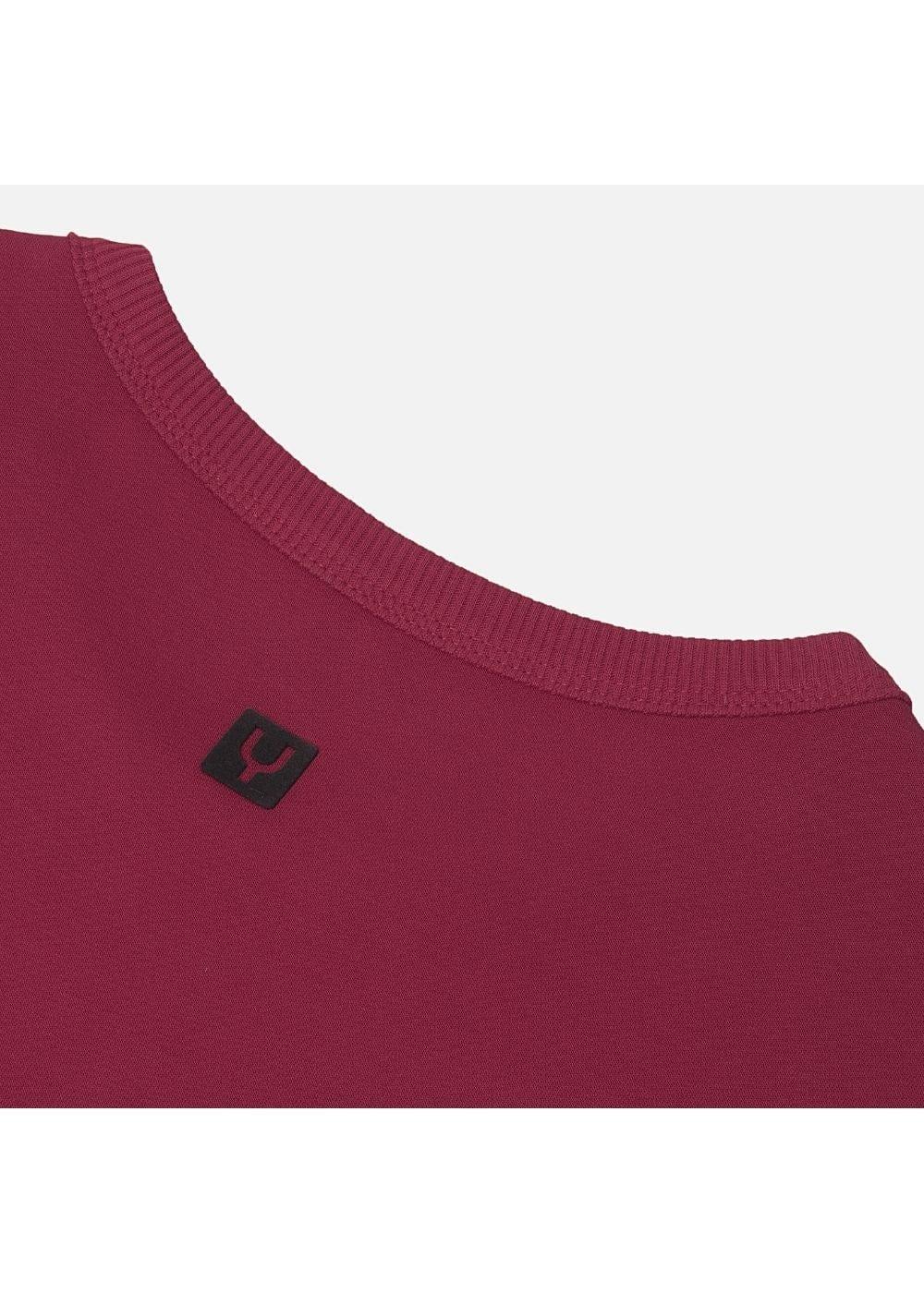 Áo Thun Sweater Cotton Giữ Ấm No Style M20 Đỏ Đậm - YaMe.vn