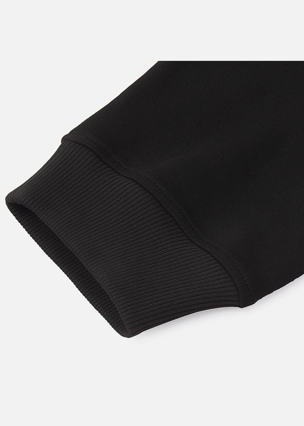 Áo Thun Sweater Cotton Giữ Ấm No Style M20 Đen - YaMe.vn