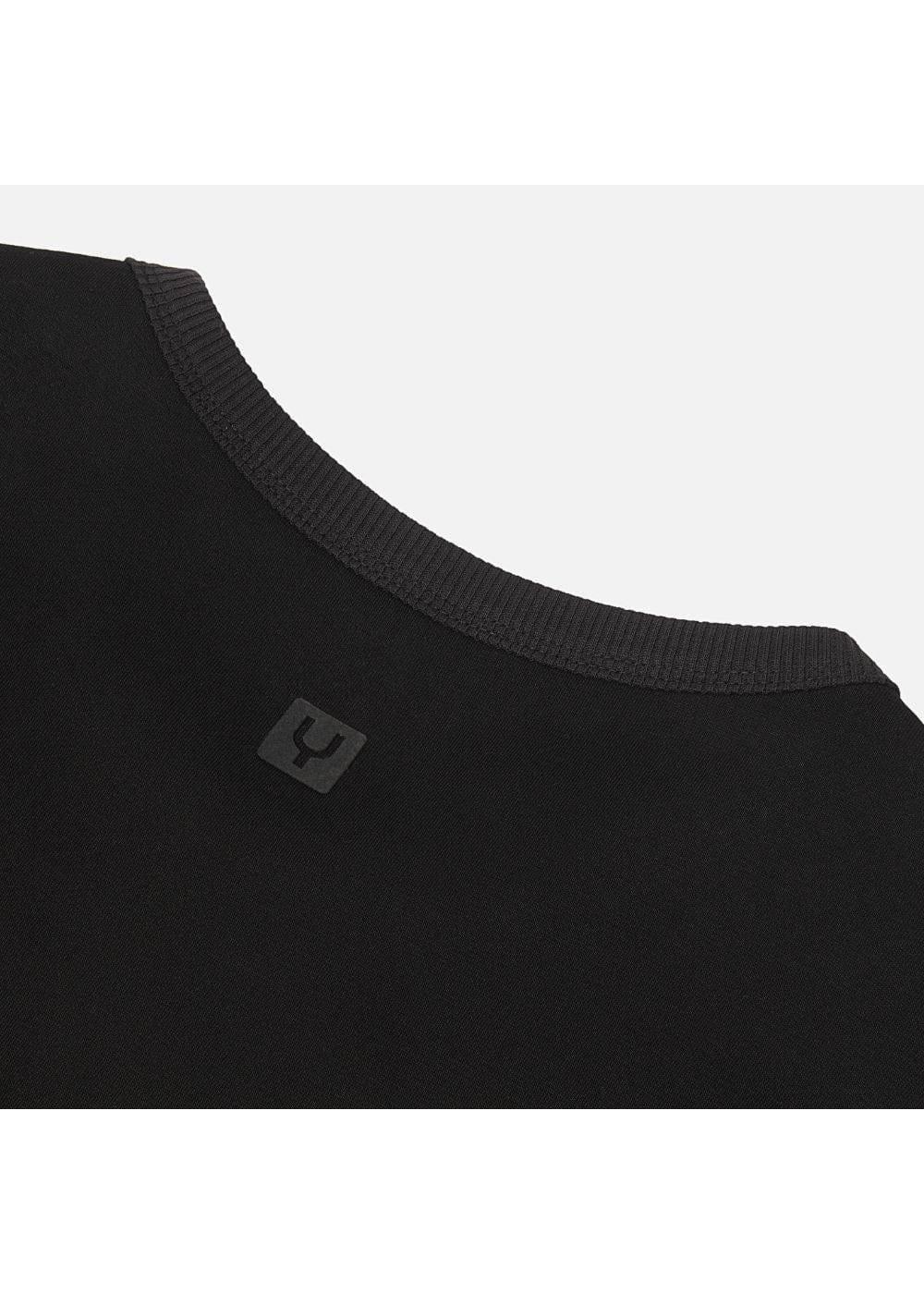 Áo Thun Sweater Cotton Giữ Ấm No Style M20 Đen - YaMe.vn