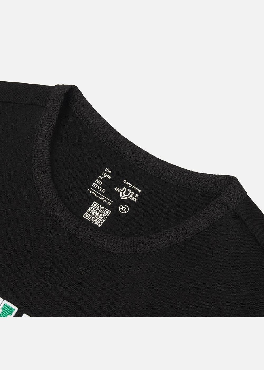 Áo Thun Sweater Cotton Giữ Ấm No Style M20 Đen - YaMe.vn