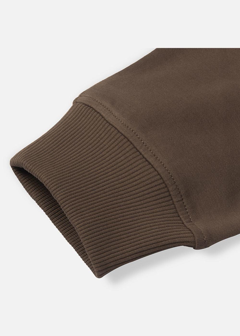 Áo Thun Sweater Cotton Giữ Ấm No Style M20 Nâu - YaMe.vn