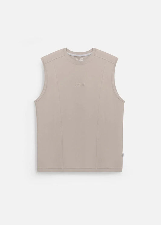 Áo Thun 3 Lỗ Cotton Siêu Mềm No Style M21 Nâu - YaMe.vn