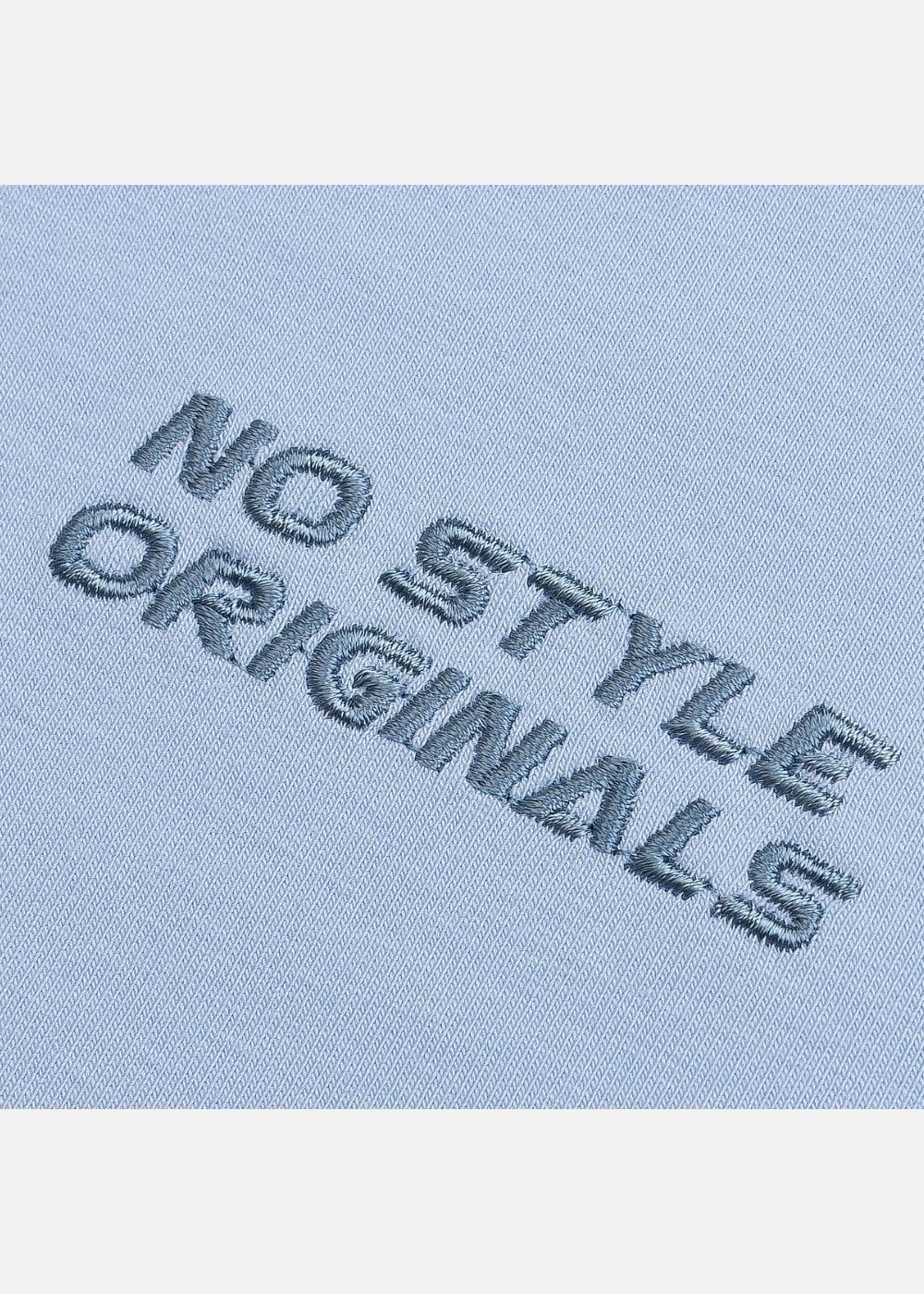 Áo Thun 3 Lỗ Cotton Siêu Mềm No Style M21 Xanh Dương Nhạt - YaMe.vn