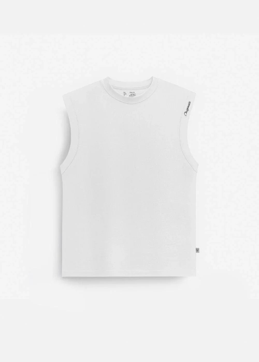 Áo Thun 3 Lỗ Basic Mềm Mại Thoáng Mát No Style M22 Trắng - YaMe.vn