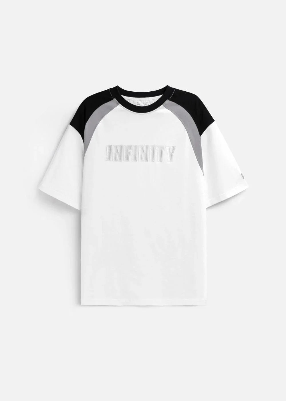 Áo Thun Cotton Mềm Mịn Phối Màu No Style M3 Trắng Đen - YaMe.vn