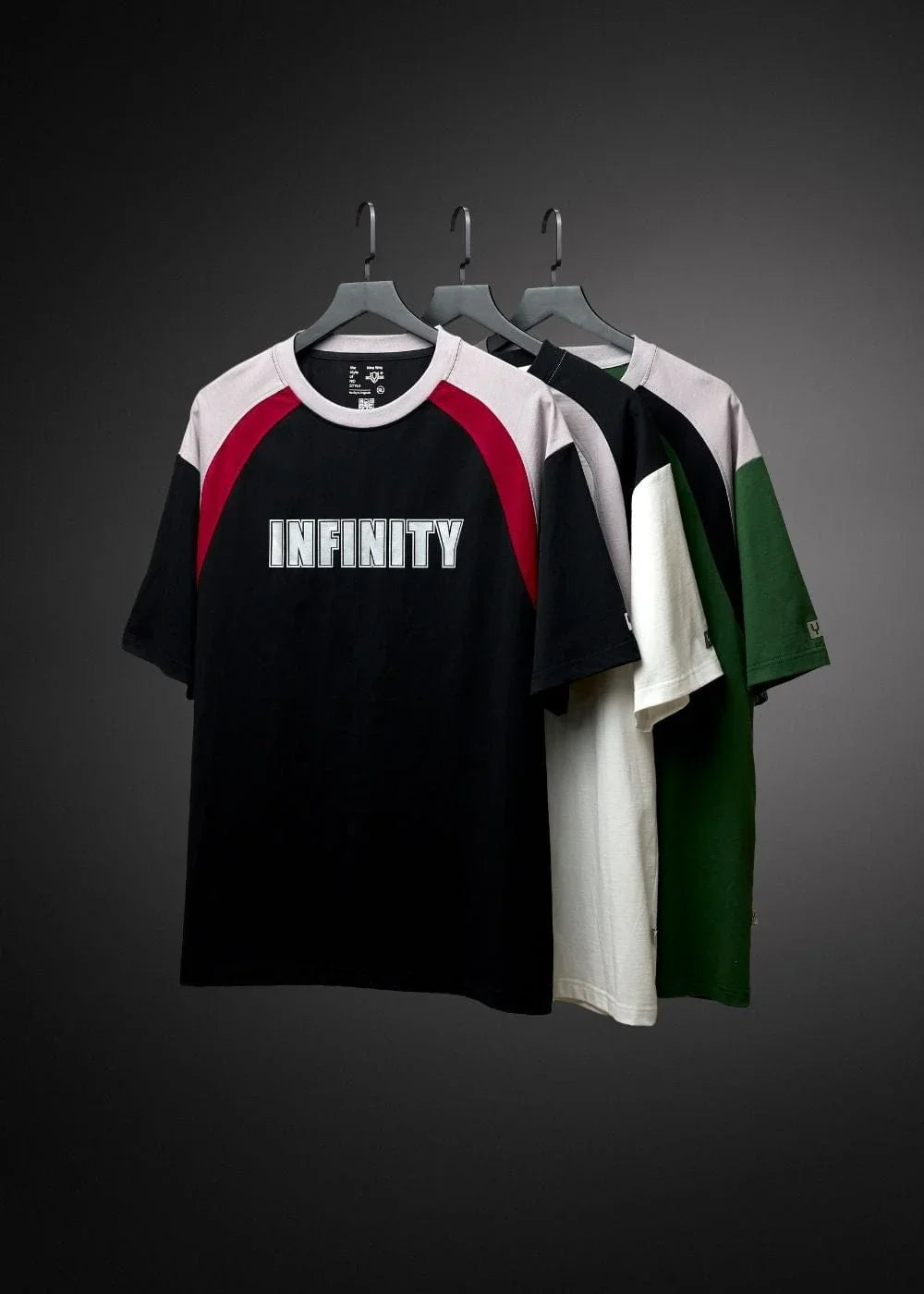 Áo Thun Cotton Mềm Mịn Phối Màu No Style M3 Trắng Đen - YaMe.vn