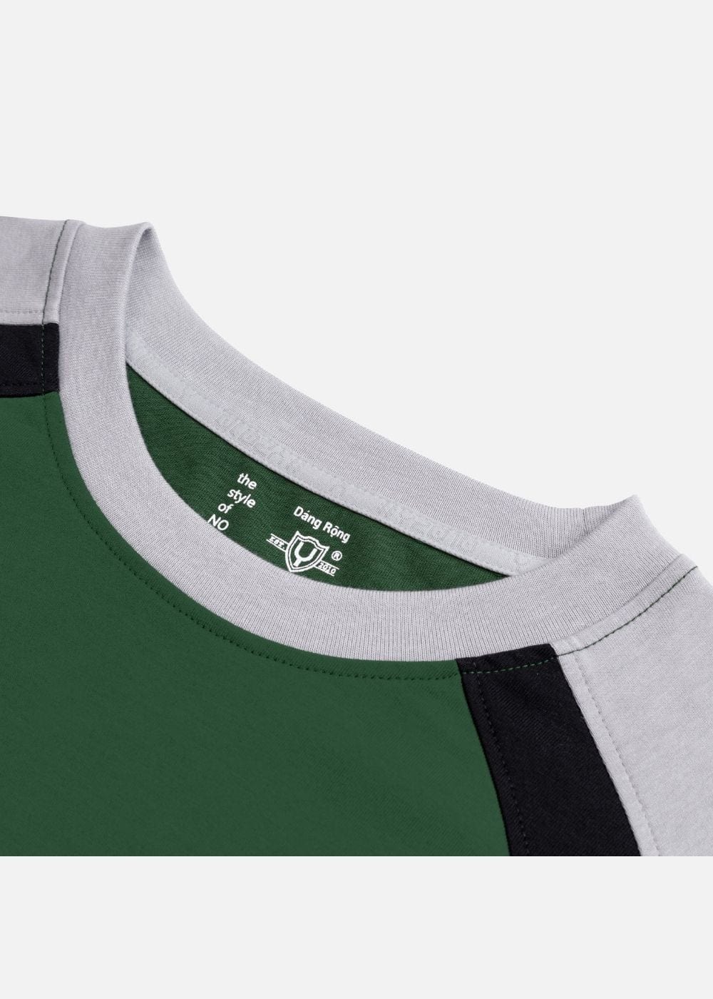Áo Thun Cổ Tròn Tay Ngắn Áo Thun No Style M3 Xanh Rêu