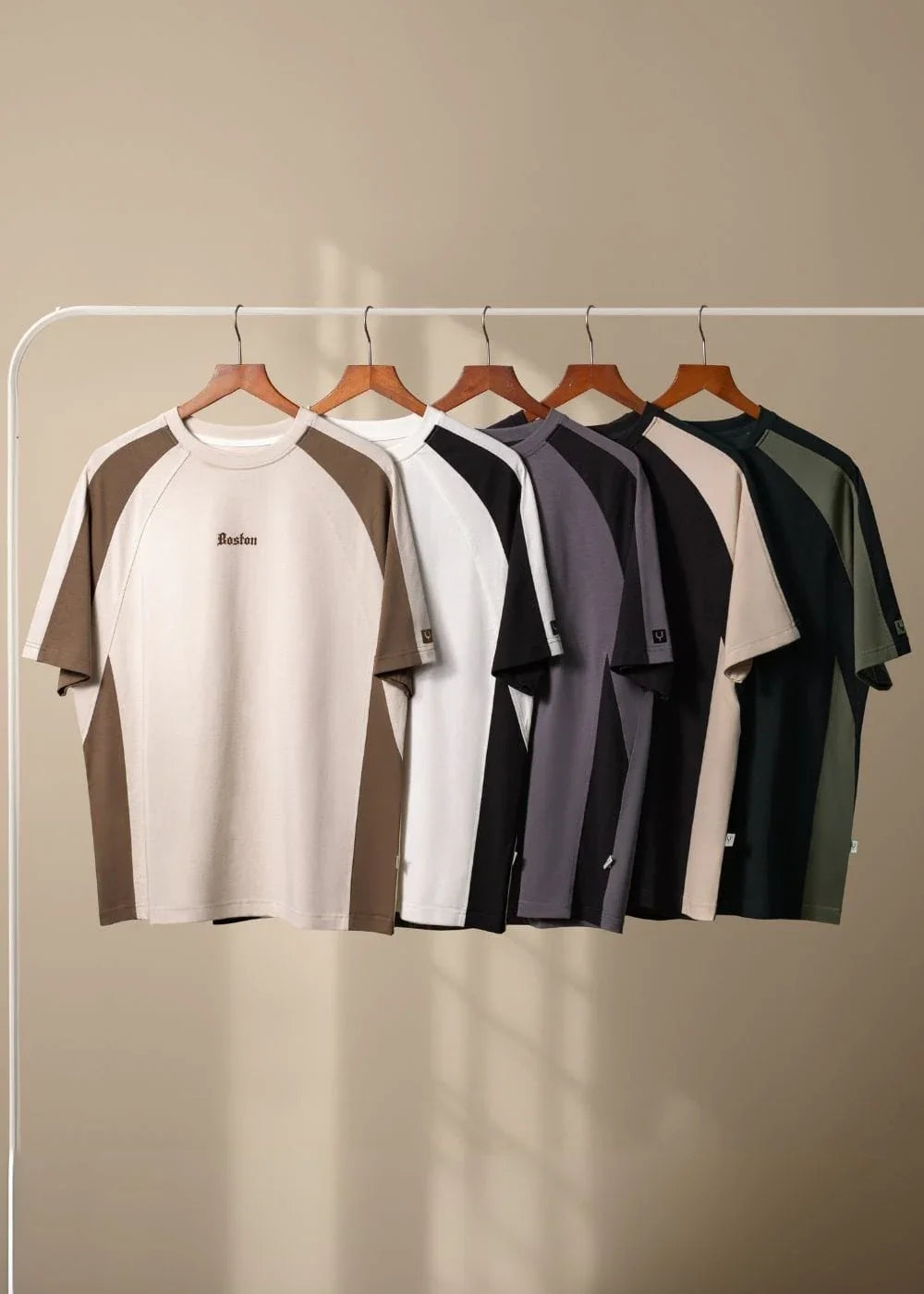 Áo Thun Tay Ngắn Boxy Mềm Mịn No Style M4 Trắng Đen - YaMe.vn