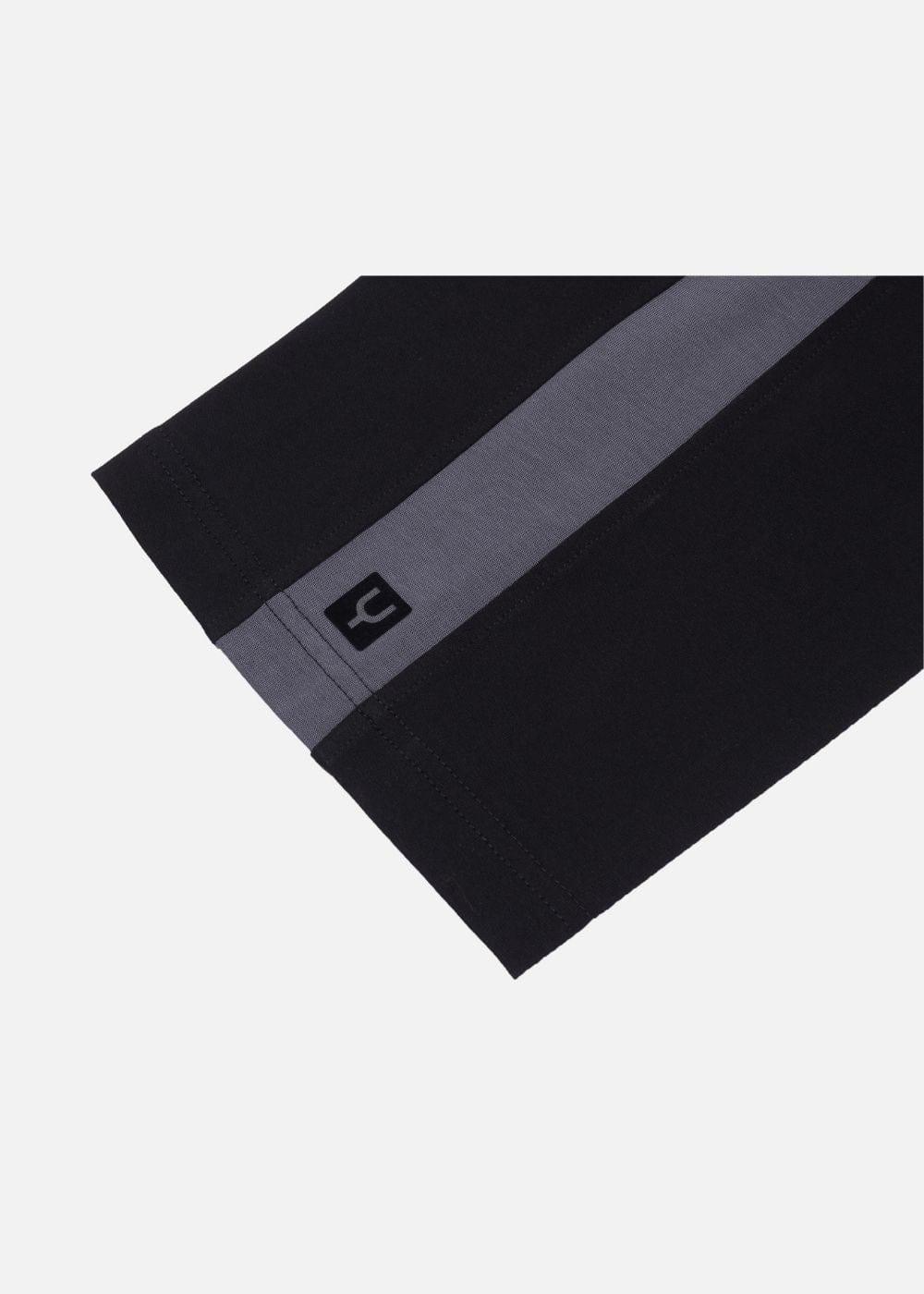 Áo Thun Tay Ngắn Boxy Mềm Mịn No Style M4 Xám Đen - YaMe.vn