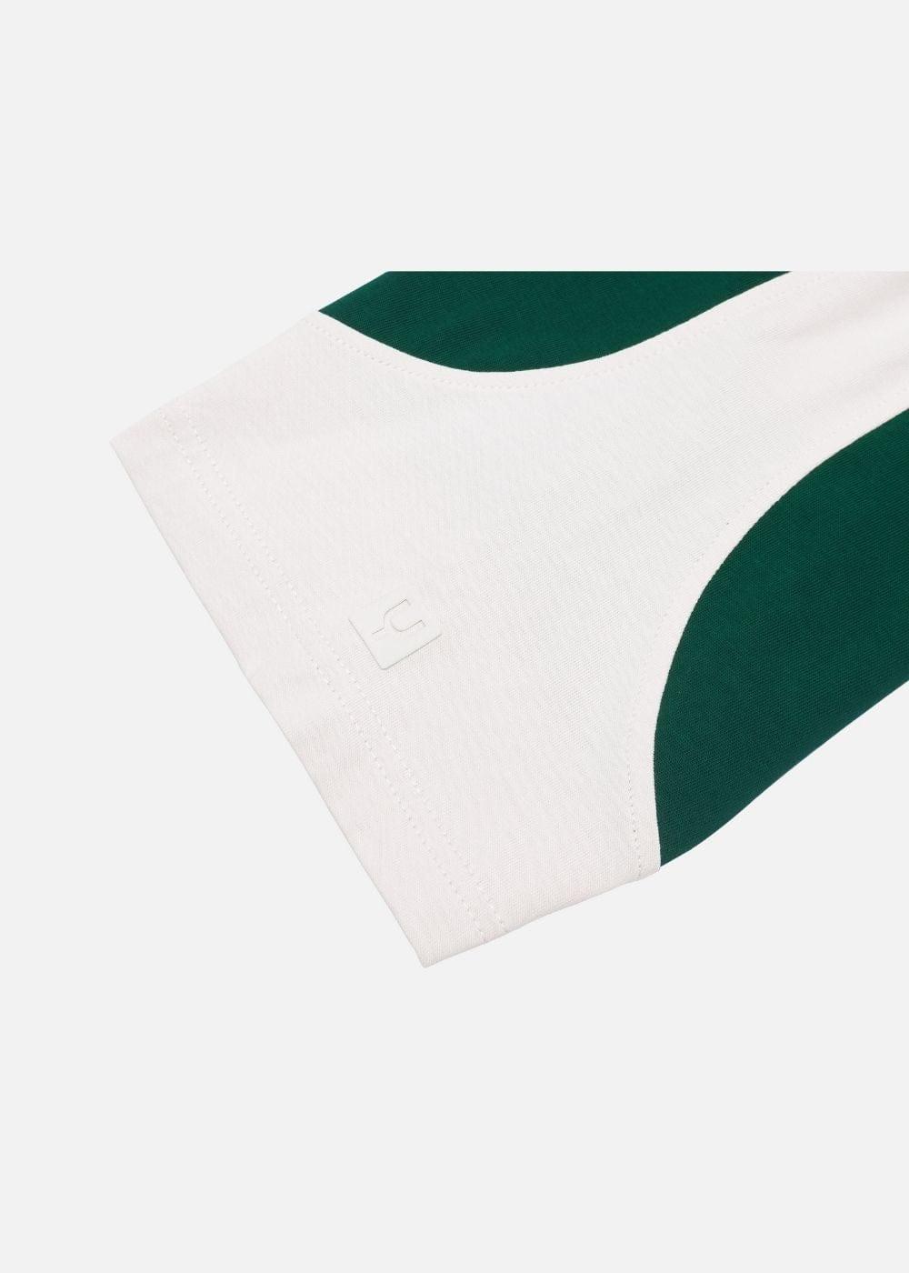 Áo Thun Raglan Cotton Phối Màu No Style M5 Be Xanh Lá - YaMe.vn