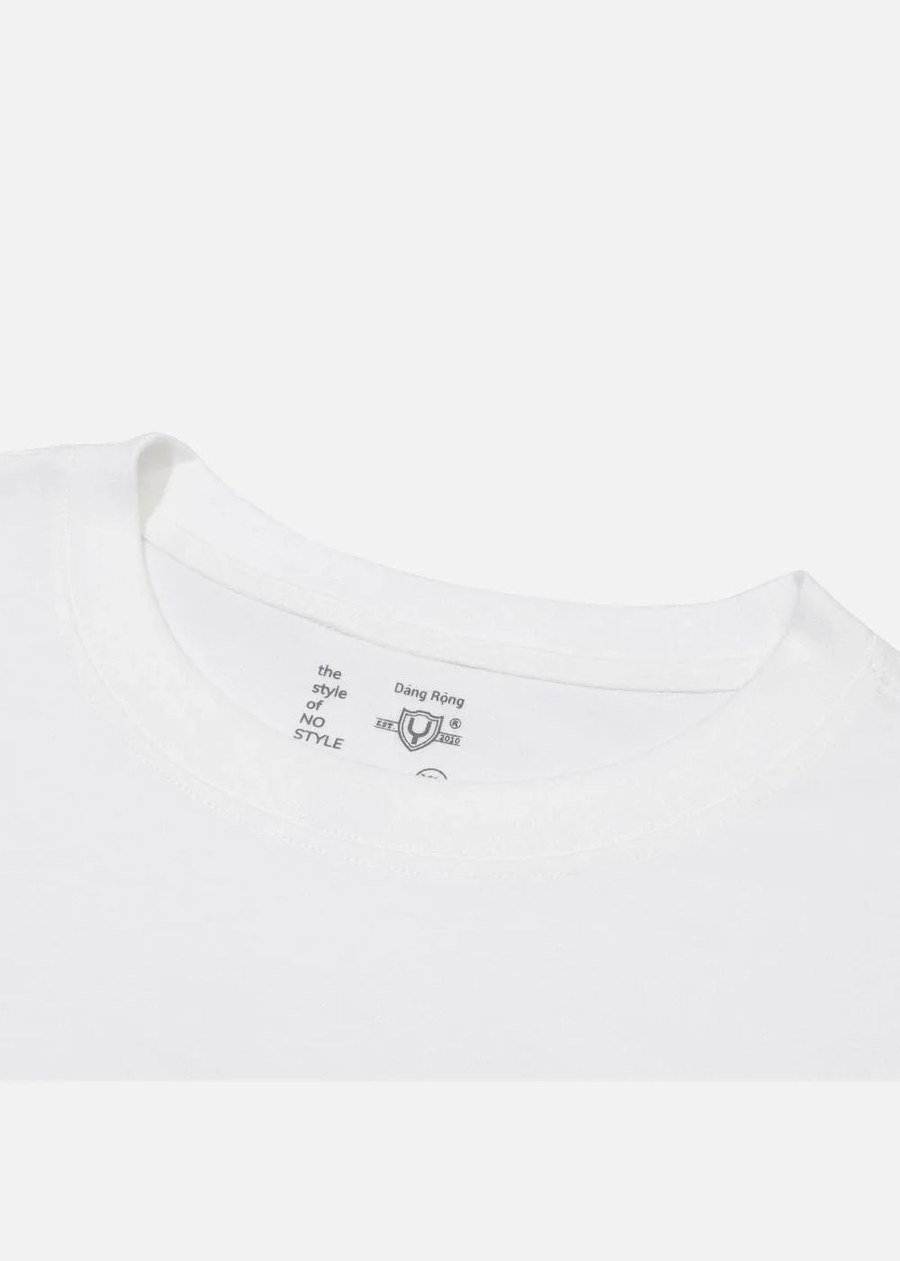 Áo Thun Graphic Cotton Mềm Mại No Style M7 Trắng - YaMe.vn