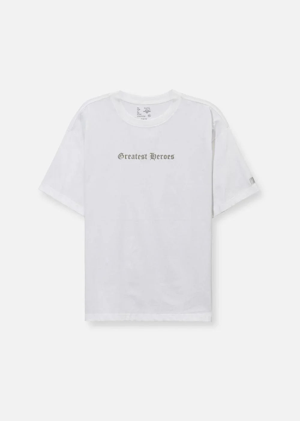 Áo Thun Graphic Cotton Mềm Mại No Style M7 Trắng - YaMe.vn