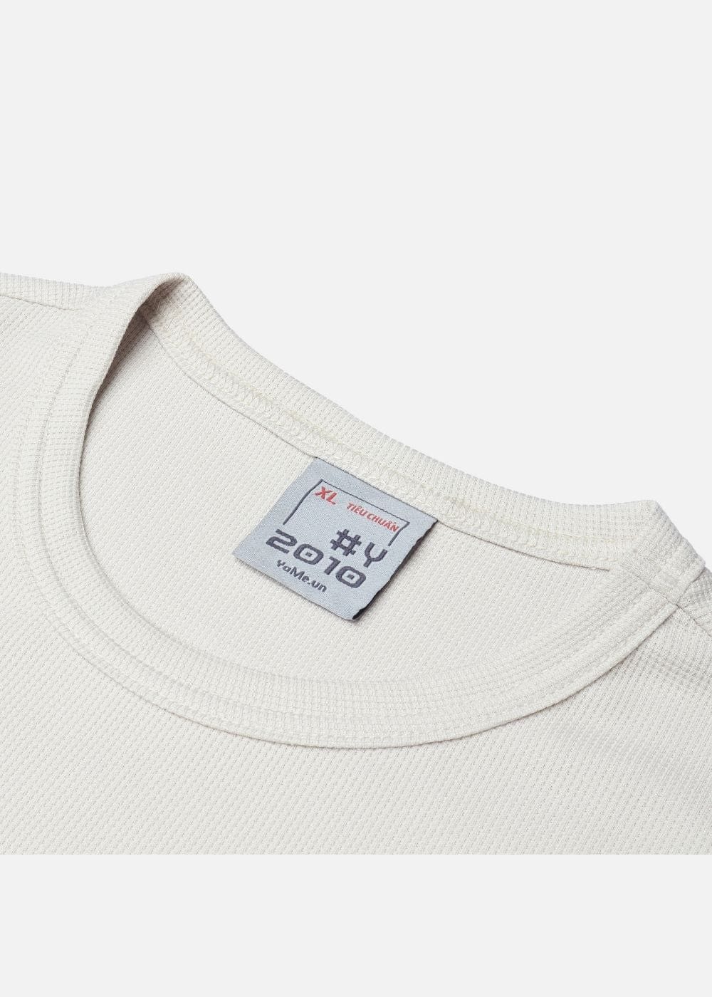 Áo Thun Cổ Tròn Tay Ngắn Áo Thun Non Branded 01 Kem