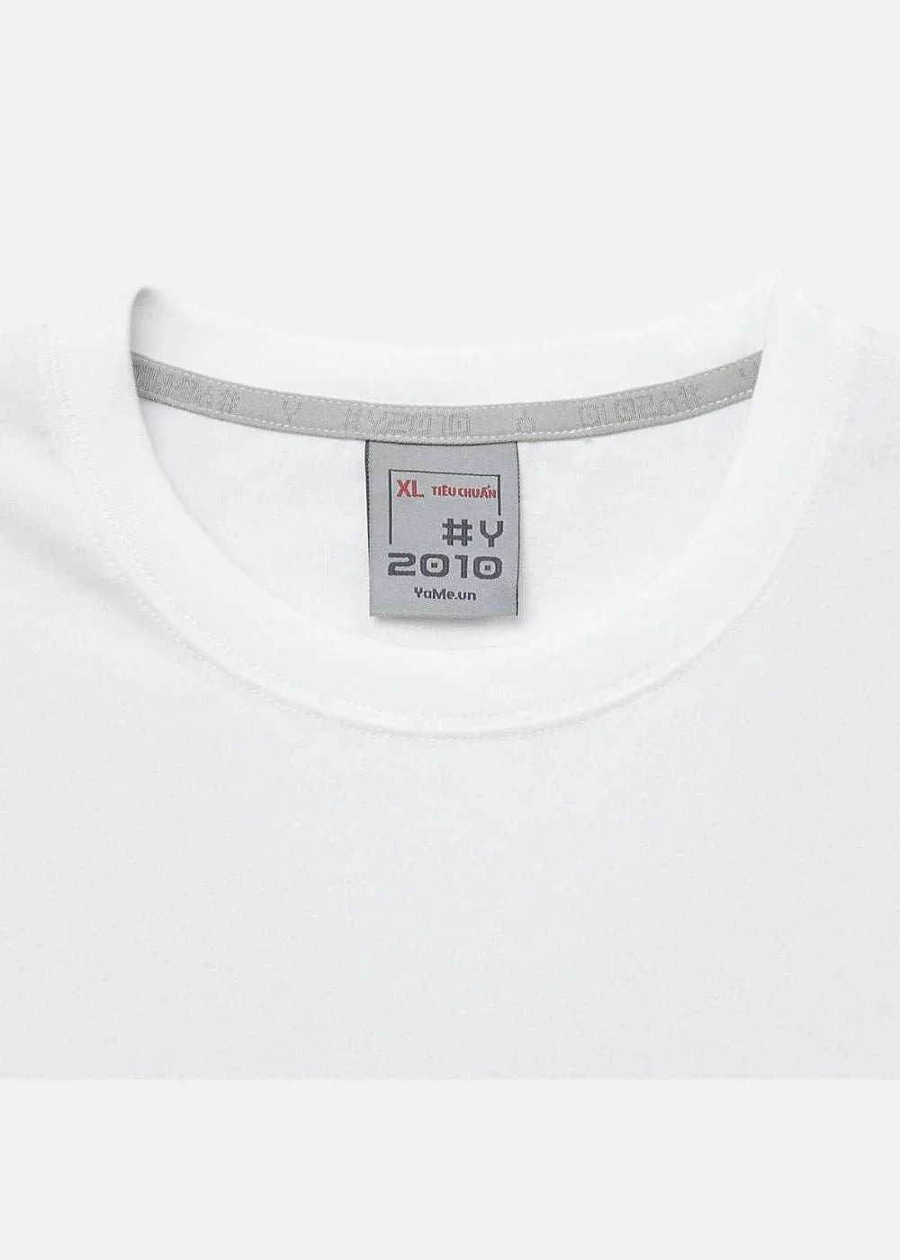 Áo Thun Cotton Wash Siêu Mềm Non Branded 39 Trắng - YaMe.vn
