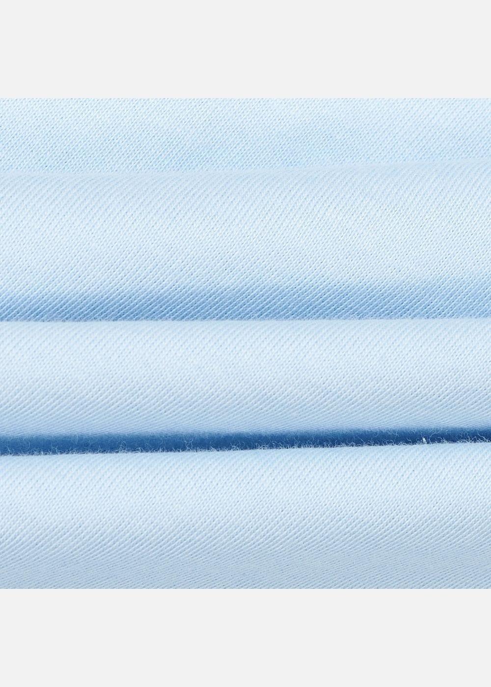 Áo Thun Cotton Wash Siêu Mềm Non Branded 39 Xanh Dương Nhạt - YaMe.vn