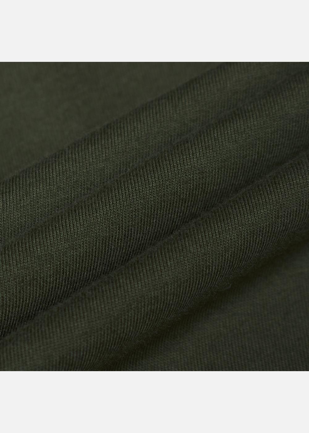 Áo Thun Cotton Wash Siêu Mềm Non Branded 39 Xanh Lá Đậm - YaMe.vn