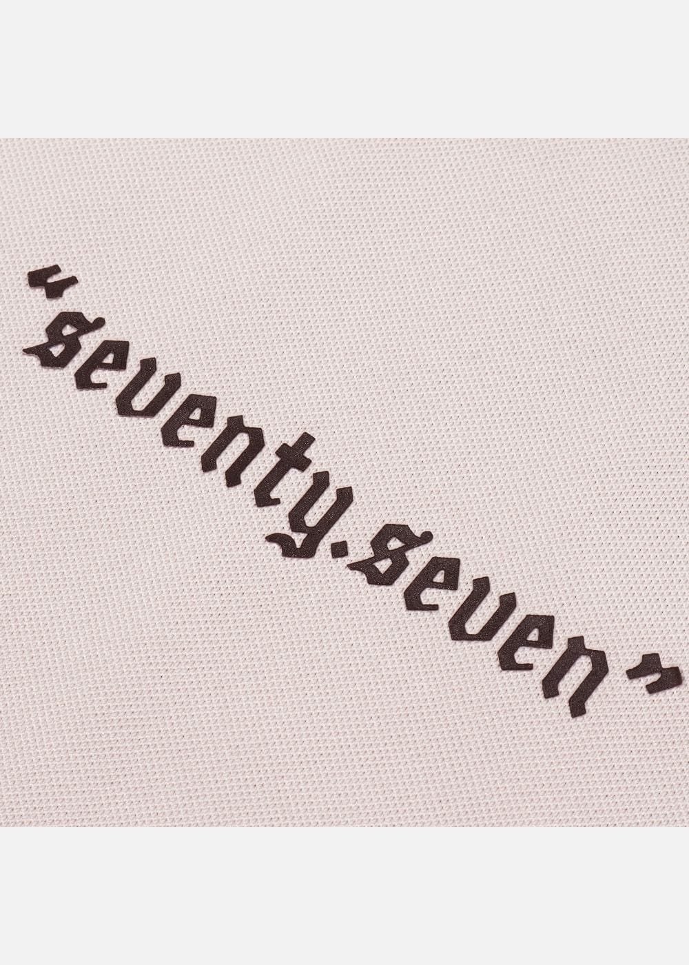 Áo Thun Cổ Tròn Tay Ngắn Áo Thun Seventy Seven 03 Be Nâu