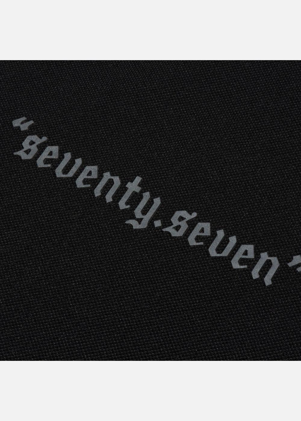 Áo Thun Raglan Phối Màu Seventy Seven 03 Đen Đen Xám - YaMe.vn