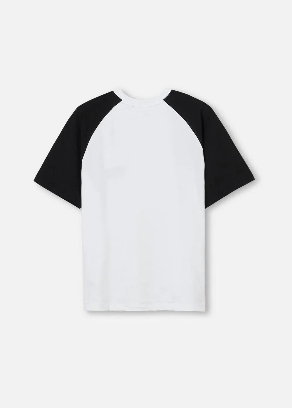 Áo Thun Raglan Phối Màu Seventy Seven 03 Trắng Đen - YaMe.vn