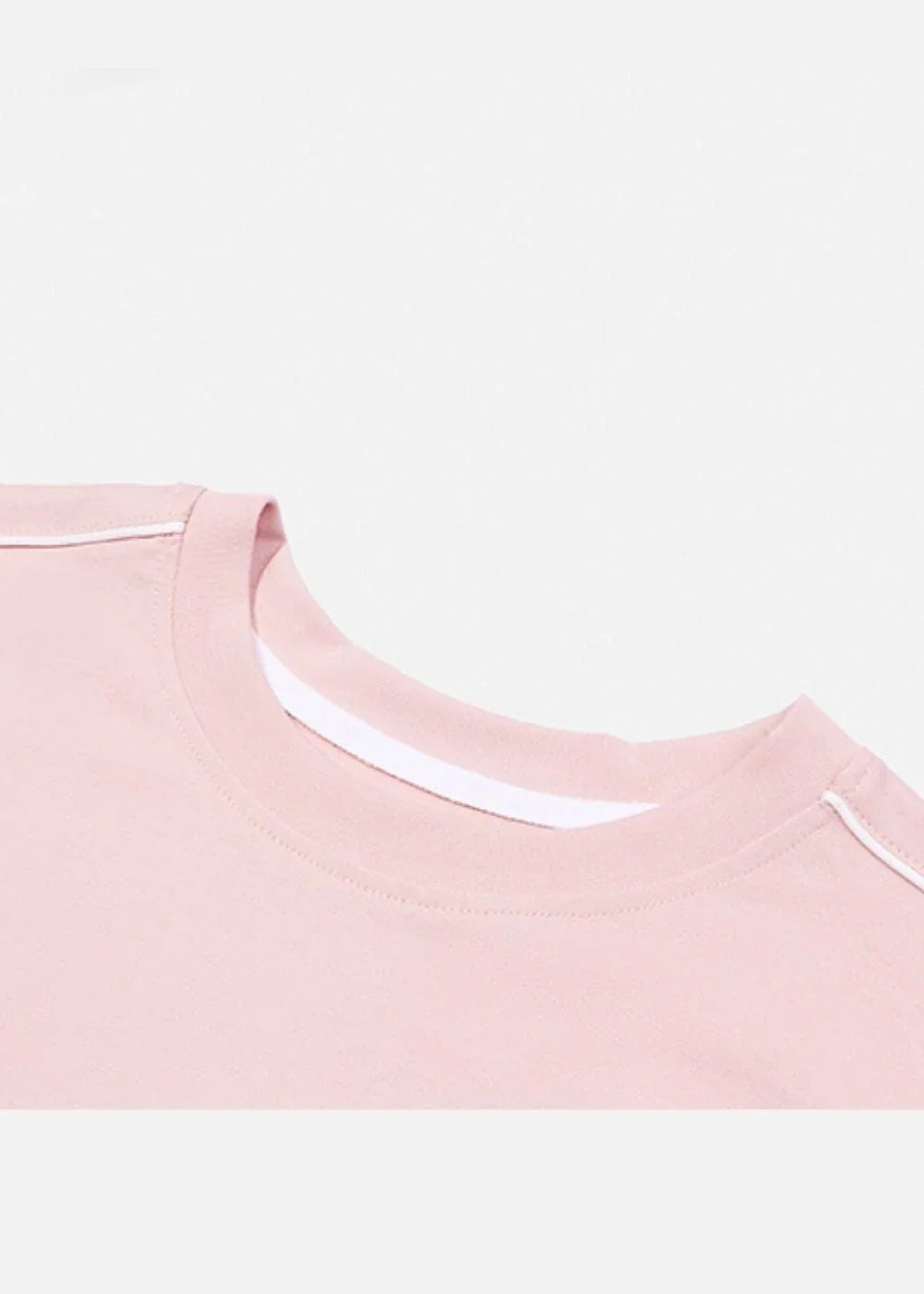 Áo Thun Cotton Line Art Co Giãn Seventy Seven 04 Hồng - YaMe.vn