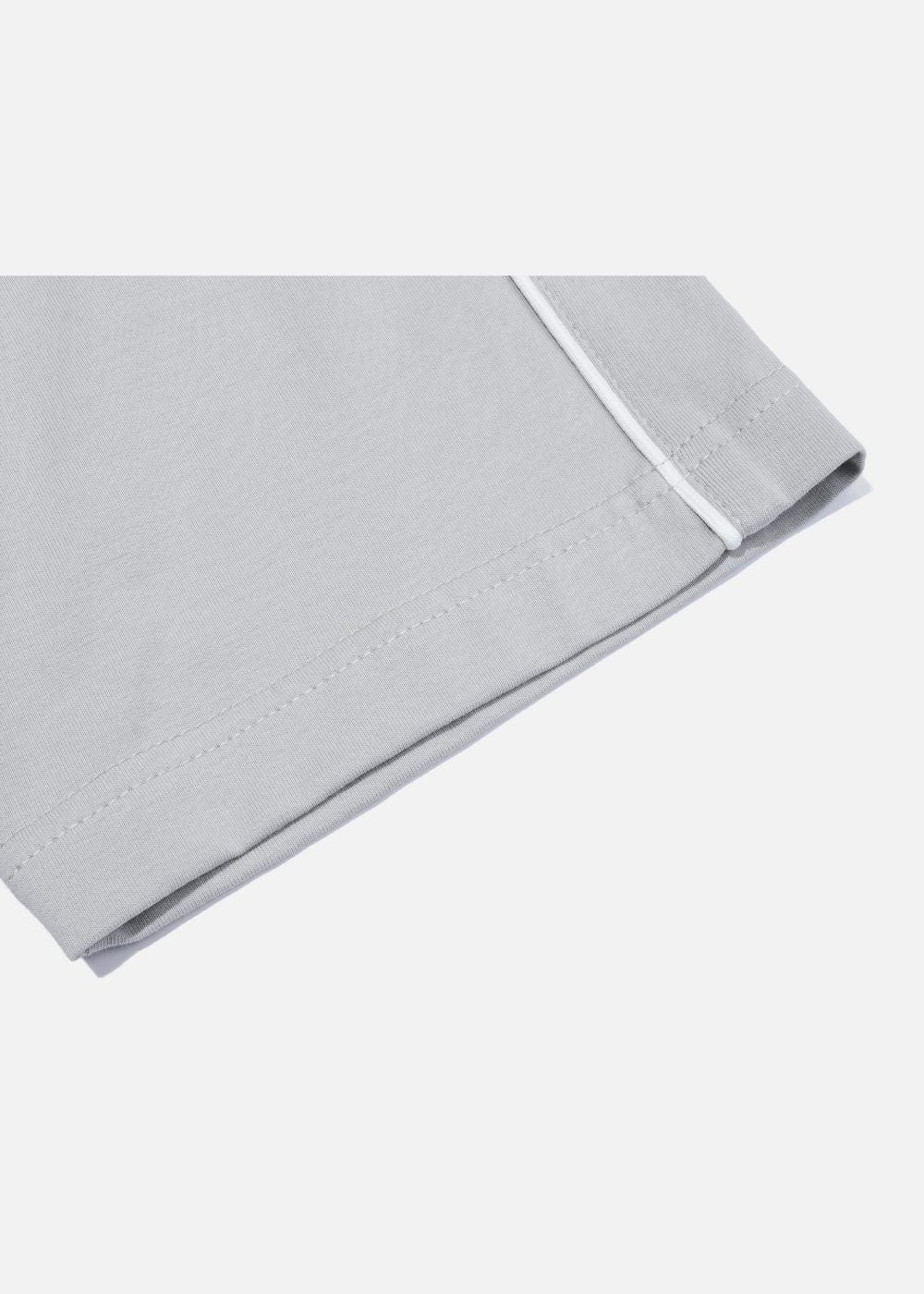 Áo Thun Cổ Tròn Tay Ngắn Áo Thun Seventy Seven 04 Xám Ghi