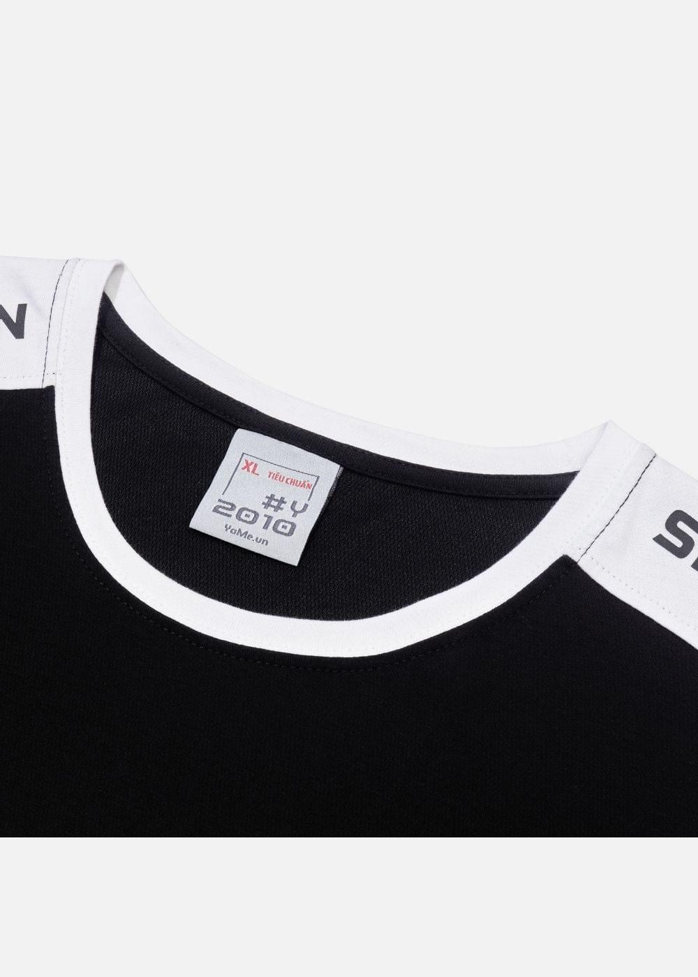 Áo Thun 3 Lỗ Cotton Thoáng Khí Seventy Seven 14 Đen - YaMe.vn