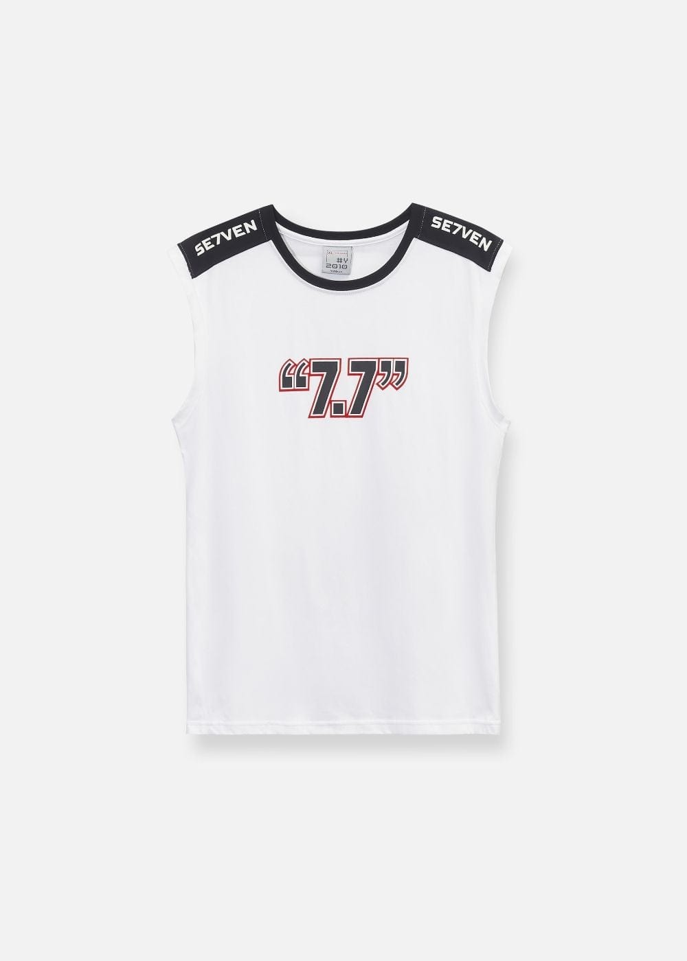 Áo Thun 3 Lỗ Áo Thun Seventy Seven 14 Trắng