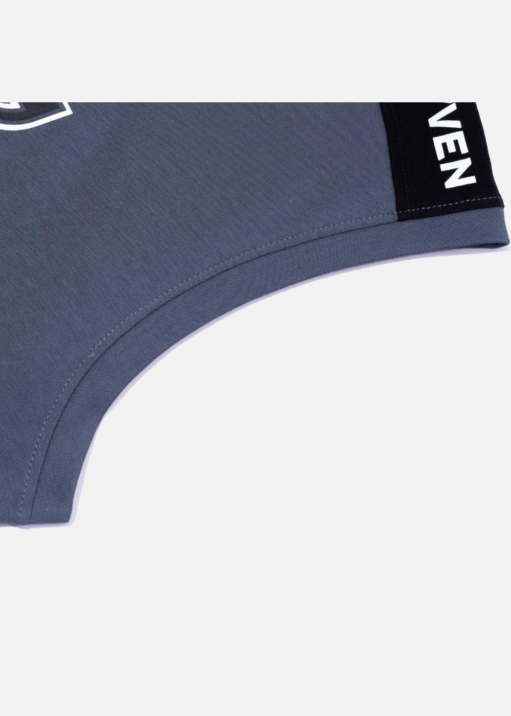 Áo Thun 3 Lỗ Cotton Thoáng Khí Seventy Seven 14 Xám Đậm - YaMe.vn