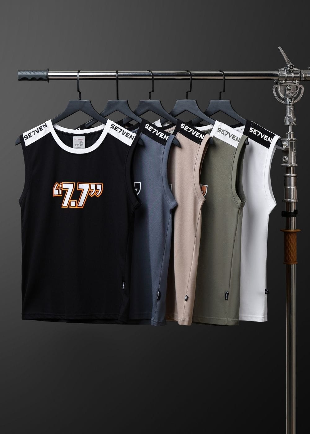 Áo Thun 3 Lỗ Áo Thun Seventy Seven 14 Xám
