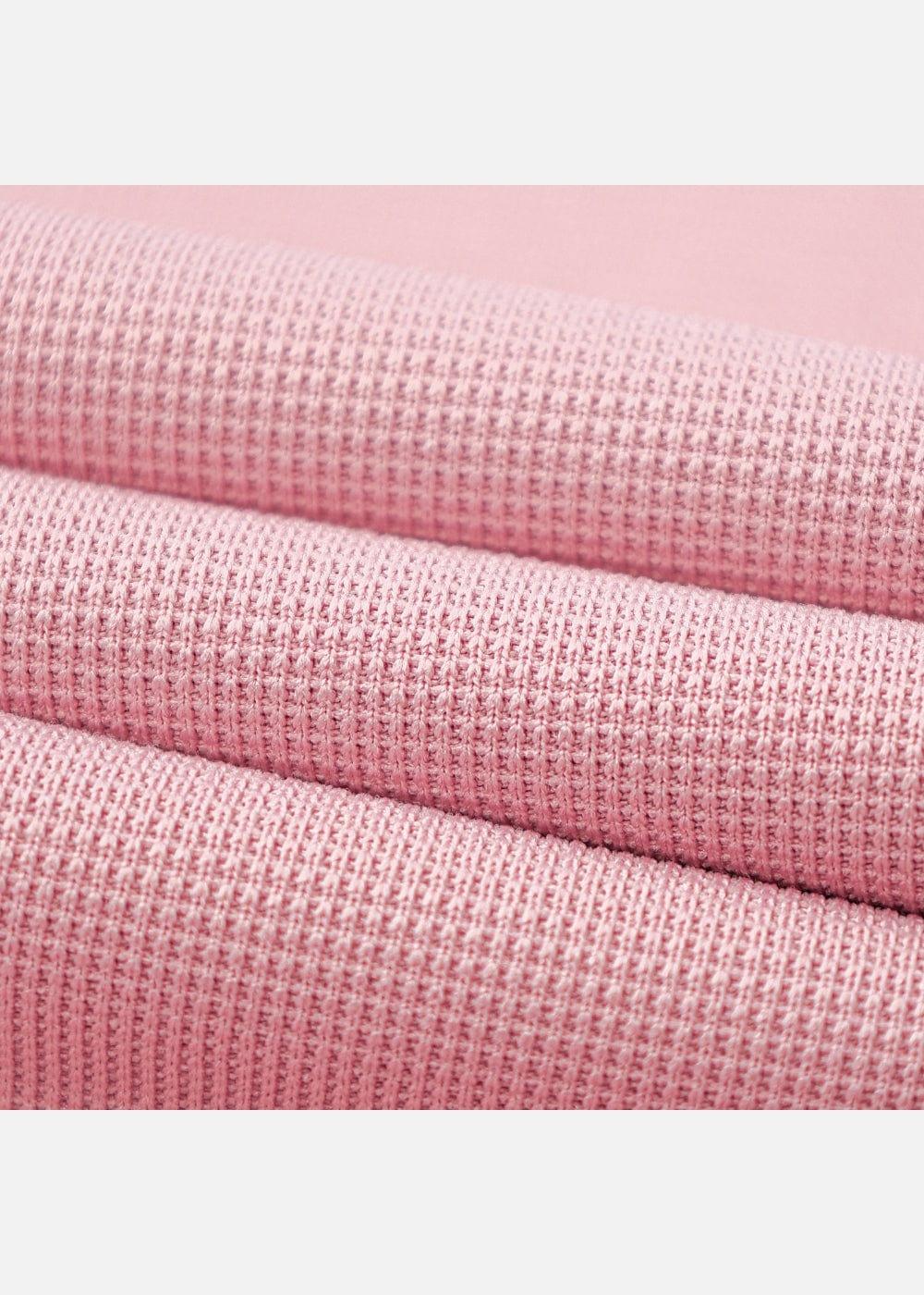 Áo Thun Waffle Co Giãn Seventy Seven 41 Hồng - YaMe.vn