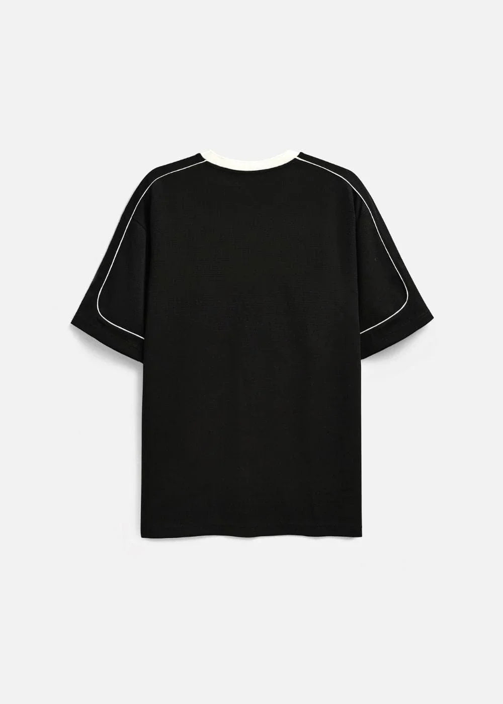 Áo Thun Waffle Co Giãn Seventy Seven 42 Đen - YaMe.vn