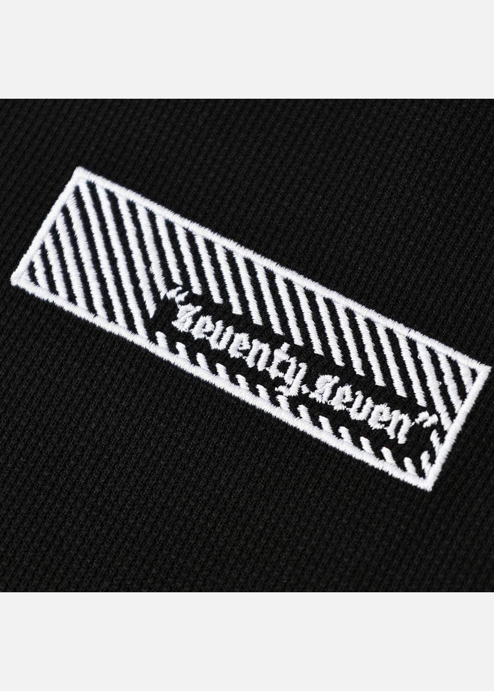 Áo Thun Waffle Co Giãn Seventy Seven 42 Đen - YaMe.vn