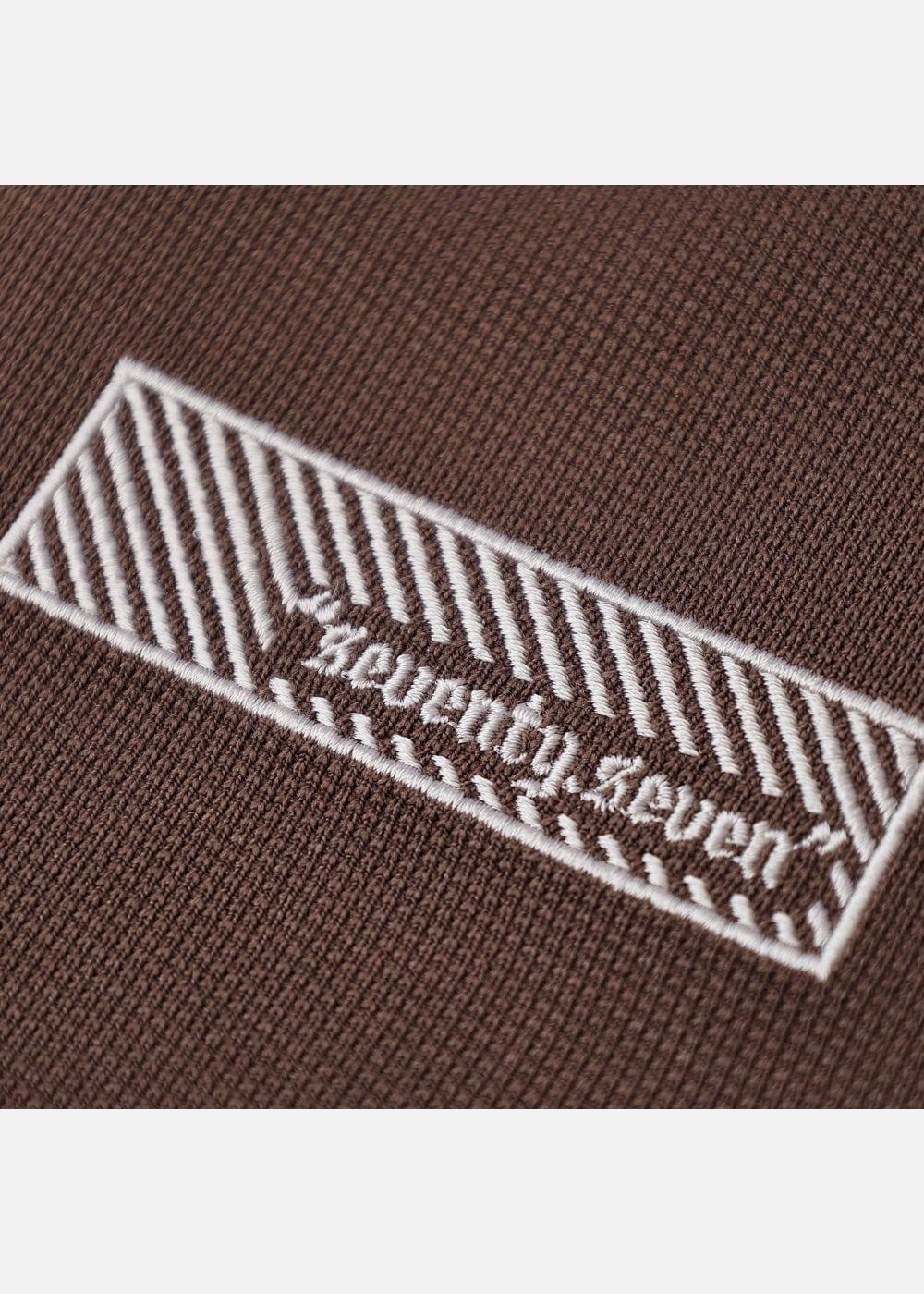 Áo Thun Waffle Co Giãn Seventy Seven 42 Nâu Đậm - YaMe.vn