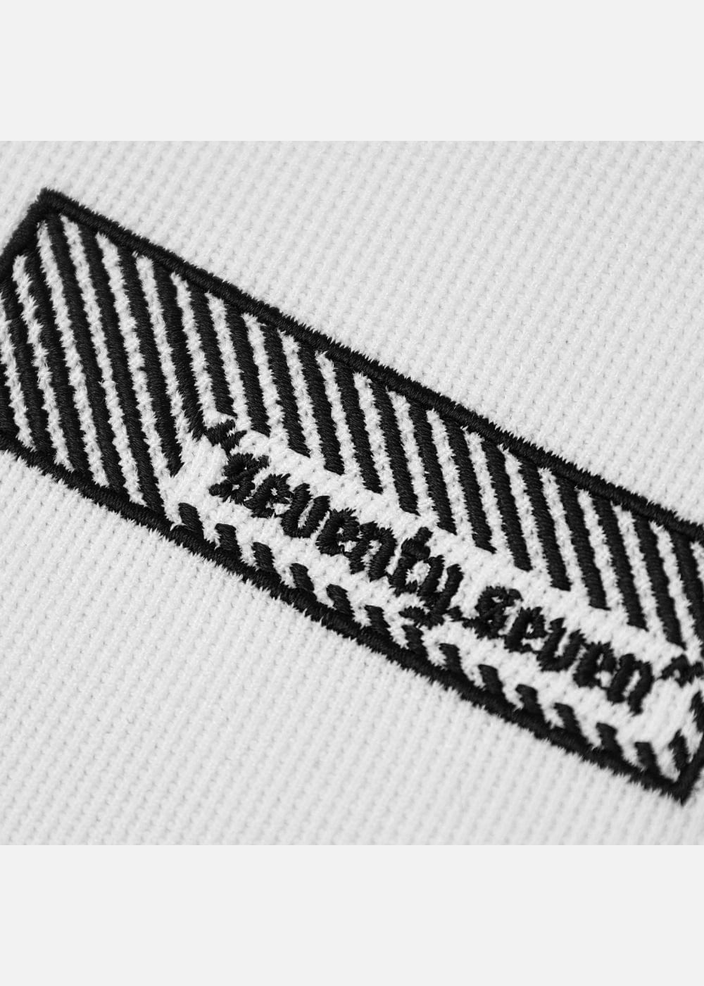 Áo Thun Waffle Co Giãn Seventy Seven 42 Trắng - YaMe.vn