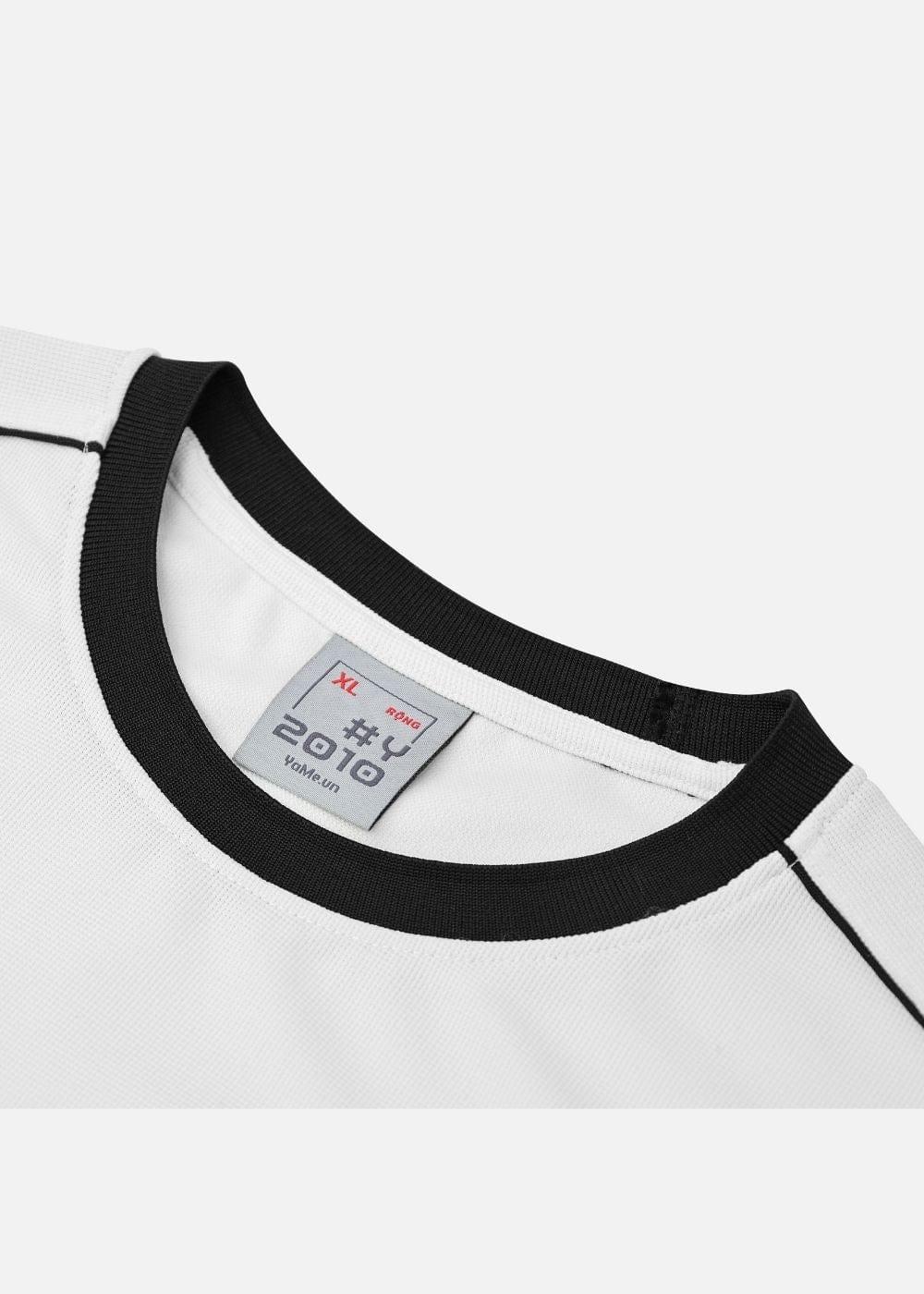 Áo Thun Waffle Co Giãn Seventy Seven 42 Trắng - YaMe.vn