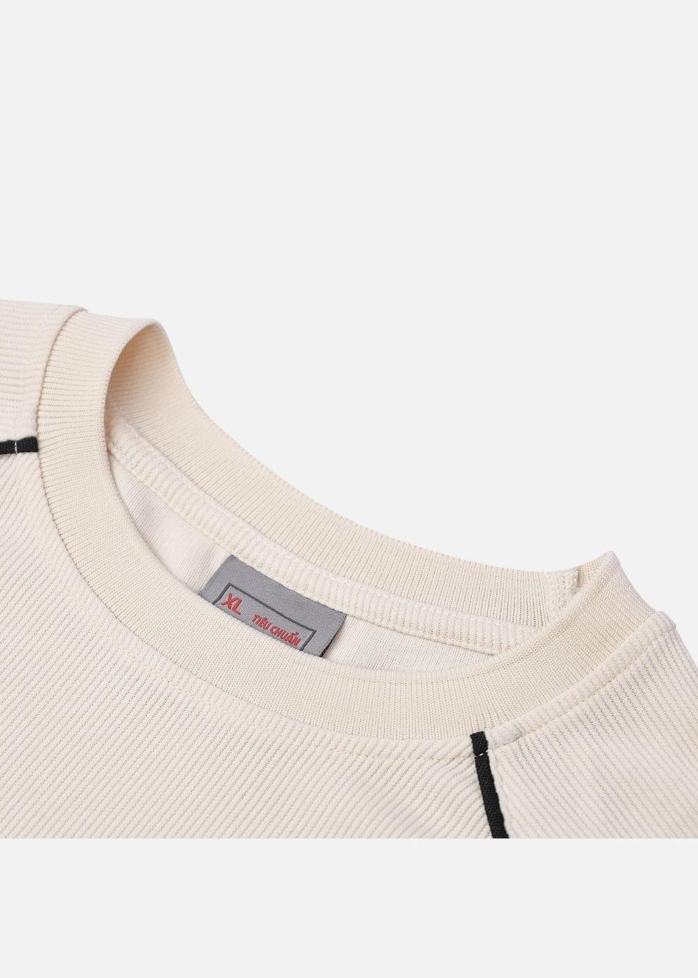 Áo Thun Ribbing Mềm Mại Bền Bỉ Seventy Seven 43 Be - YaMe.vn