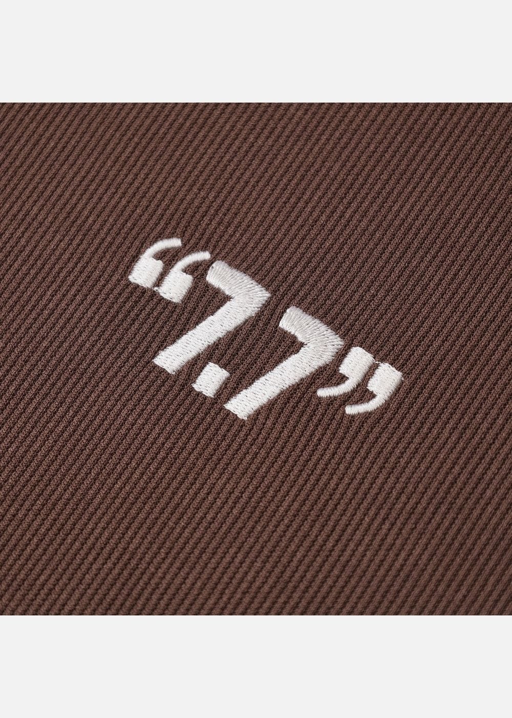 Áo Thun Cổ Tròn Tay Ngắn Áo Thun Seventy Seven 43 Nâu