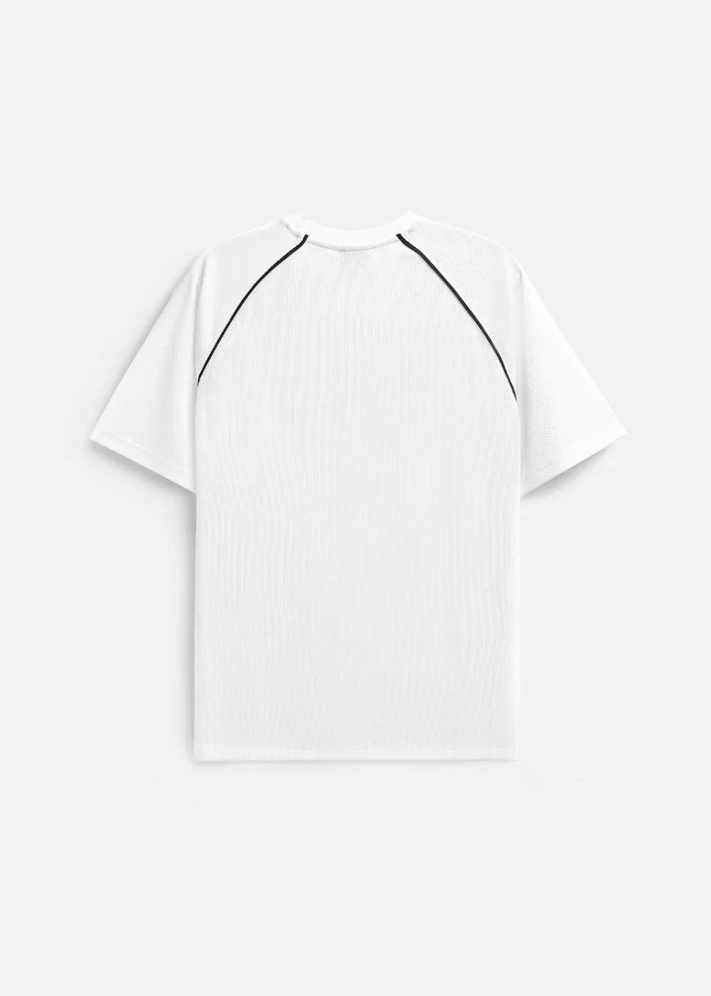 Áo Thun Ribbing Mềm Mại Bền Bỉ Seventy Seven 43 Trắng - YaMe.vn