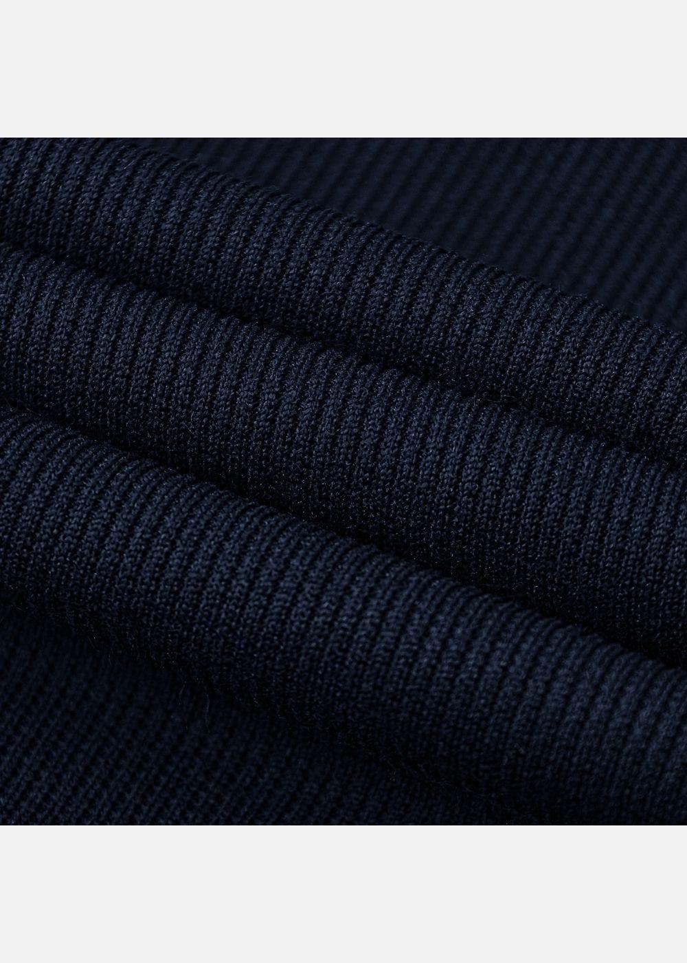 Áo Thun Tay Ngắn Waffle Co Giãn Seventy Seven 44 Xanh Dương Đậm - YaMe.vn