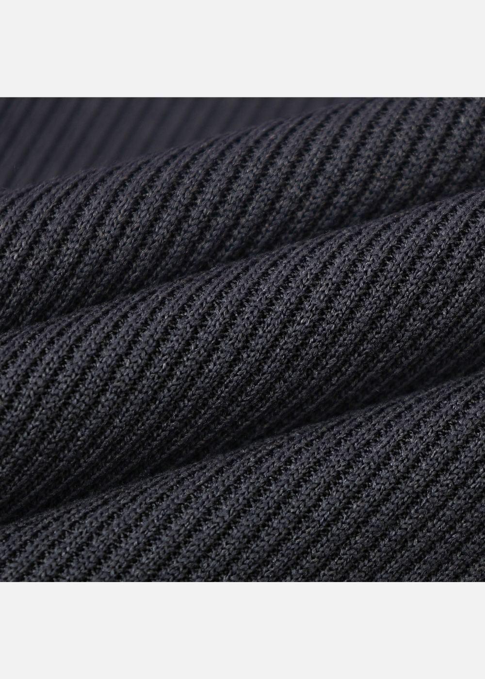 Áo Thun Tay Ngắn Vải Ribbing Co Giãn Seventy Seven 45 Xám Đậm - YaMe.vn