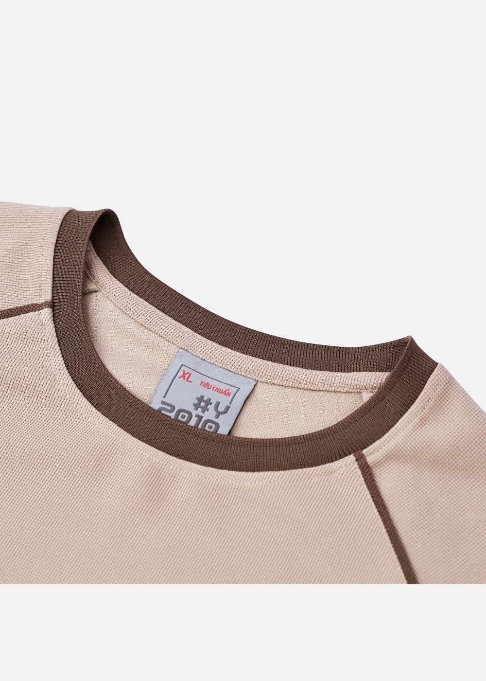 Áo Thun Waffle Line Art Co Giãn Seventy Seven 46 Be - YaMe.vn