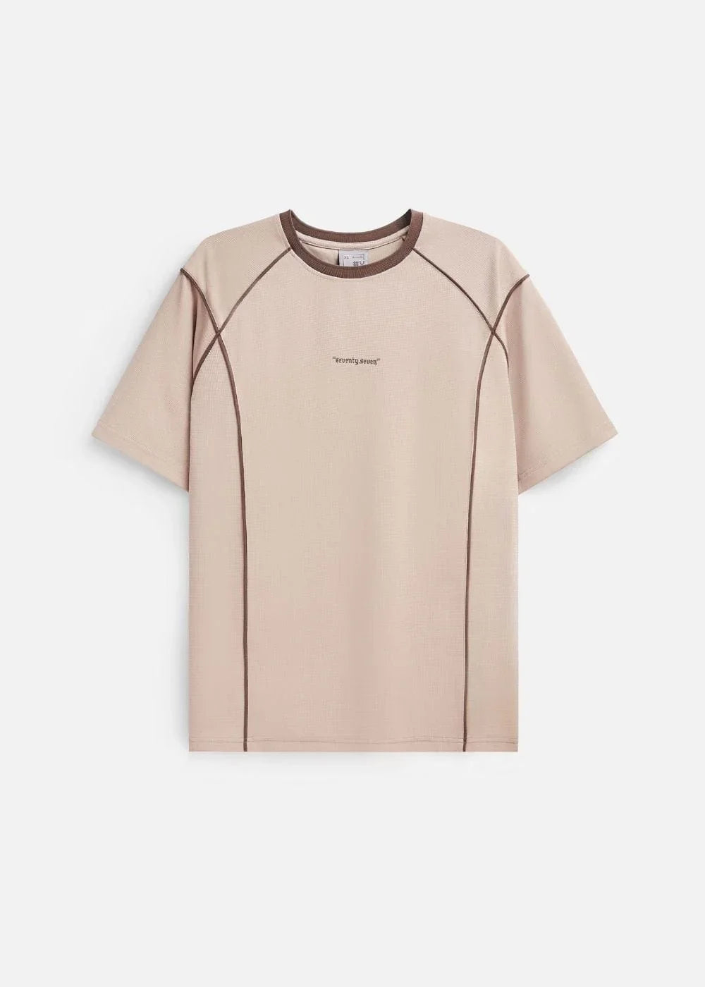 Áo Thun Waffle Line Art Co Giãn Seventy Seven 46 Be - YaMe.vn